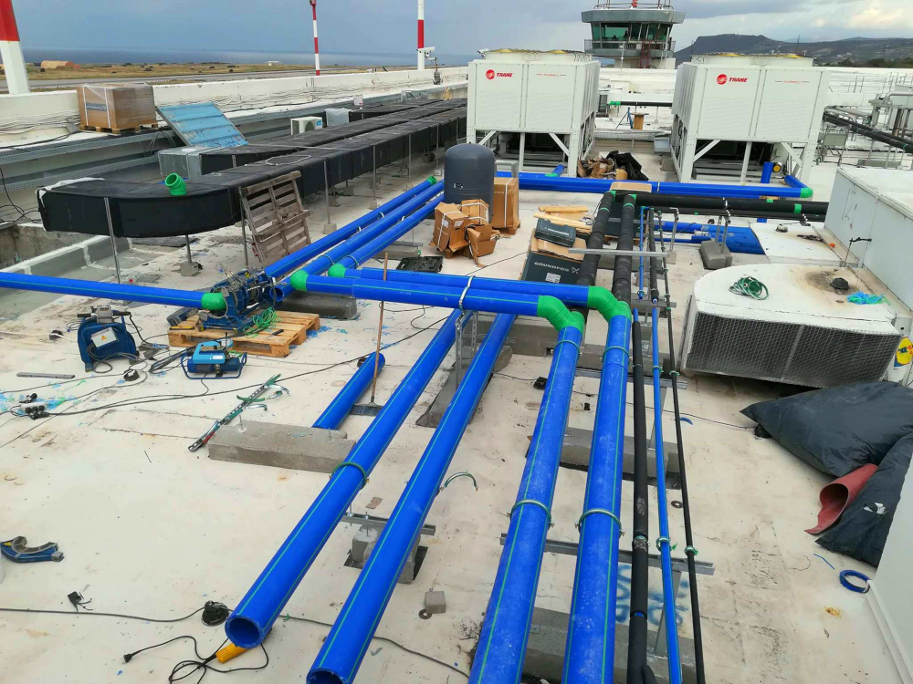 Extension and renovation of Heraklion International Airport, Crete